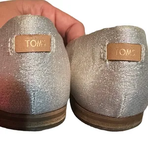 TOMS Jutti D'Orsay Tan SIZE‎ 8.5 preowned great shape please review listi… thumbnail 6