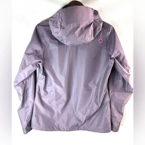 Marmot M Windbreaker Pocketed Jacket in Grape with Deep Purple Trim thumbnail 4