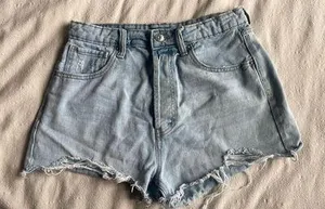 Blue Jean Shorts Size 10 thumbnail 2