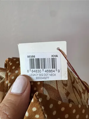 Authentic Coach NWT 100% Silk Legacy Signature C Logo Square Scarf OS thumbnail 14