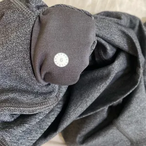 Lululemon High Rise Grey Mesh Striped Wunder Train 28” Leggings thumbnail 3