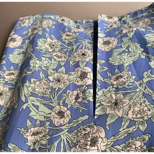 H&M sz‎ 2 blue green halter floral boho maxi sundress thumbnail 10