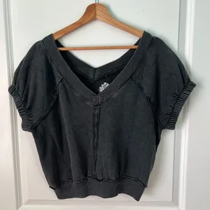 Anthropologie Pilcro V-Neck Sweatshirt thumbnail 2