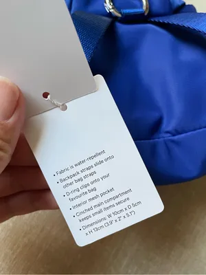Lululemon Wunderlust Backpack Nano - Riverside thumbnail 12