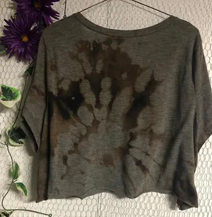 Ava & Viv One Of A Kind Tie Dye Crop Top thumbnail 3