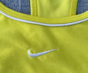 Nike Yellow Sports Bra thumbnail 3