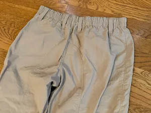 Miss Love Parachute cargo pants in beige size M thumbnail 8