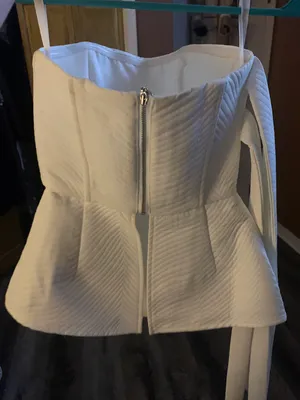Runaway The Label Peplum Tube Top thumbnail 2