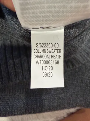 NWT Gap Column Merino Wool Sweater Skirt Midi in Gray Size XS thumbnail 7