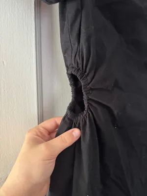 Y2K Black Poplin Dress thumbnail 5