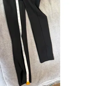 NWT Zara Women Black Leggings Formal Dress Size Small Hi Rise Stretch‎ Slit thumbnail 8