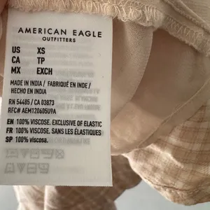 American Eagle Cream Pink Ruffle‎ Mini Dress thumbnail 10