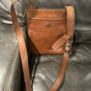 Fossil Brown Leather Crossbody Bag thumbnail 10