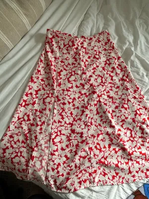 Floral Skirt Red thumbnail 4