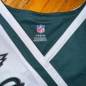 National Football League Green and White Cheerleading Uniform thumbnail 2