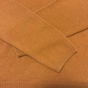 Grace Cashmere Women's Brown Sweatshirt 100% puré cashmere thumbnail 5