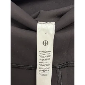 Lululemon Wunder Train High-Rise Black Tight 25" Size 4 NWT Authentic thumbnail 9