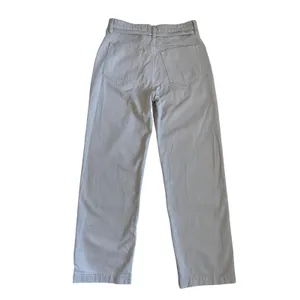Abercrombie & Fitch The Loose High Rise Jeans Beige Khaki D-Ring Belt 28‎ 6R NWT thumbnail 6