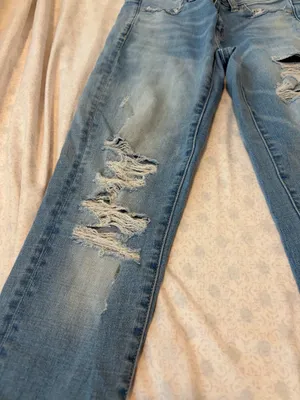 American eagle super stretch ripped jegging  thumbnail 4