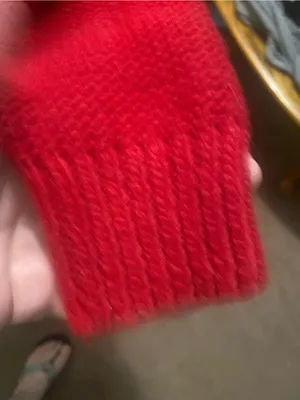 Hollister Red Knit sweater thumbnail 6