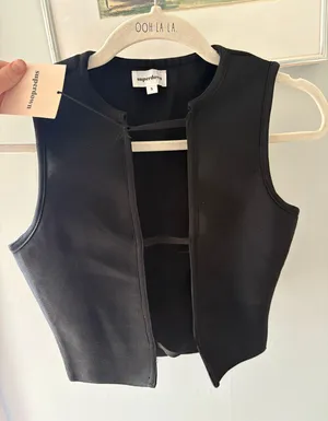 superdown Black Tank Top thumbnail 6