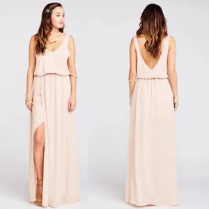 Show Me Your Mumu SMYM Kendall dusty blush maxi dress NEW SMALL thumbnail 8