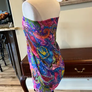 Beach Coverup Wrap Swim New Womens XS S M L Sarong Colorful thumbnail 3