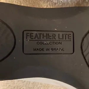 Feather Lite Leather Upper flat White Loafer Size 8 thumbnail 7