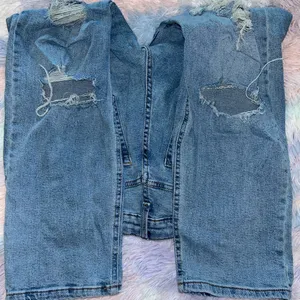 Wild Fable Light Wash High Rise Straight Leg Jeans thumbnail 3