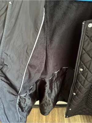 Calvin Klein Black Quilted Collar Jacket thumbnail 3