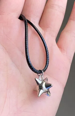 Handmade punk grunge y2k spike necklace💫 thumbnail 1
