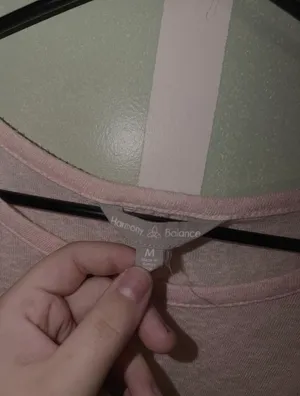 Baby pink oversized top Size M thumbnail 3