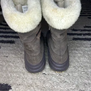 Columbia Sierra Summette brown insulated winter snow boots women’s shoe size 7 thumbnail 8