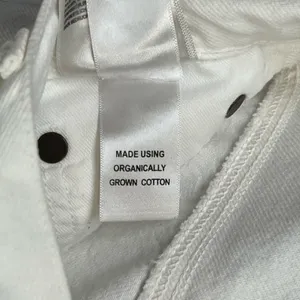 Agolde Jeans Womens 24 White Organic Cotton High Rise Criss Cross Straight Leg thumbnail 15