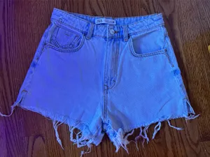 ZARA Jean Shorts thumbnail 1