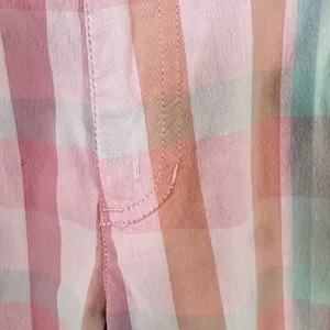 Ralph by Ralph Lauren Womens Sz 0 St Barts Hilite Plaid Pink Capri Pants Y2K thumbnail 9