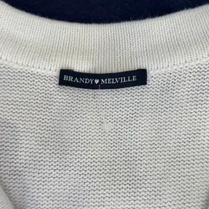 Brandy Melville White Sweater Vest thumbnail 3