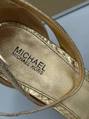 Michael Kors Heels Gold 7 thumbnail 7