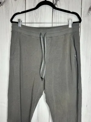 CRZ YOGA Women's Gray Lightweight On-The-Go Jogger Pants Drawstring Size XL thumbnail 2