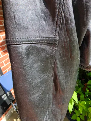 VTG Michael Joseph 🇺🇸 Made Fur&Leather Jacket, M Black Size M thumbnail 14