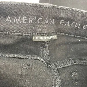 American Eagle Womens Skinny Jegging Jeans Denim Stretch Black‎ Size 6 Regular thumbnail 6