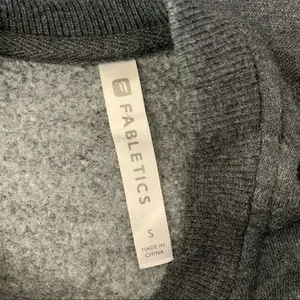 Fabletics Sweater Dress Small Gray Long‎ Sleeve Athleisure Cozy thumbnail 5