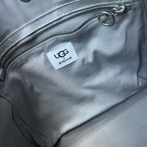 UGG x Telfar Medium Fleece Shopper Bag Gray thumbnail 8