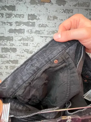 American Eagle | women black distressed relaxed short thumbnail 3