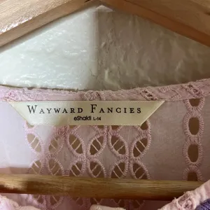 Wayward Fancies eShakti Pink Eyelet Embroidered Cotton Top Womens‎ Large L-14 thumbnail 3