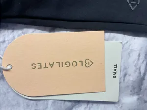 Blogilates Strappy Crop Tank, Black size S thumbnail 3
