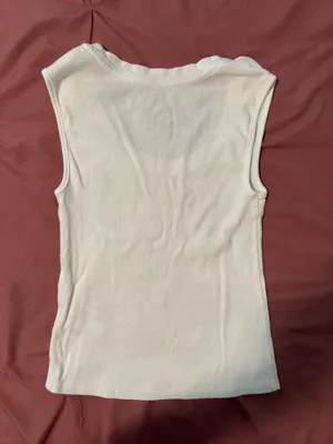 White Free People Top thumbnail 2