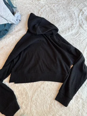 Alo Muse Yoga Hoodie Ribbed thumbnail 2