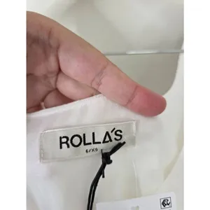 Rolla's Leoni Dress Size XS White Sleeveless Midi‎ NWT thumbnail 7