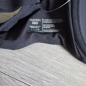 Nueskin‎ Demi Bra Jet Black Underwire Adjustable Straps 38D NWT thumbnail 6